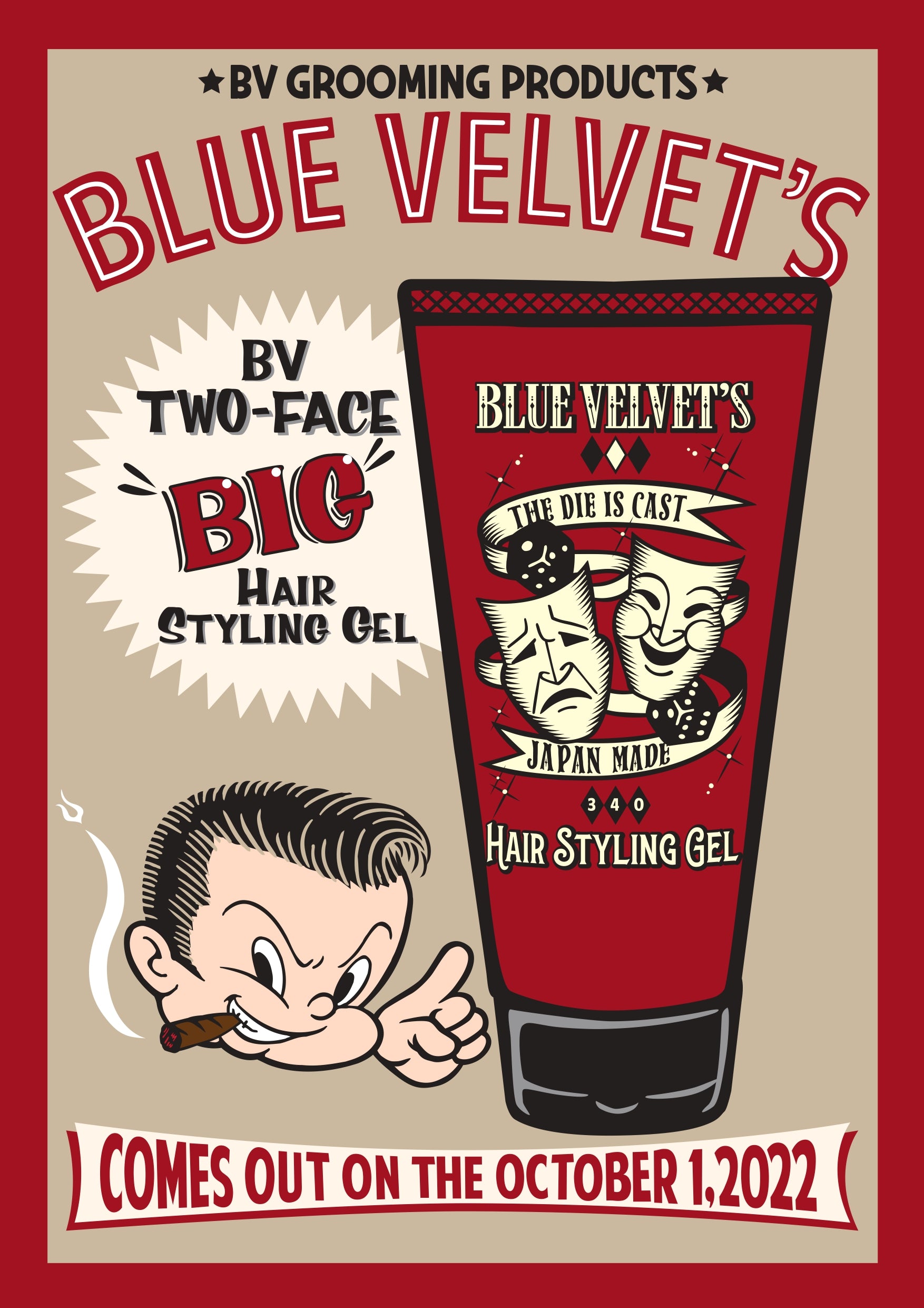 BVトゥーフェイスジェル BV TWO FACE GEL – THE POMADES