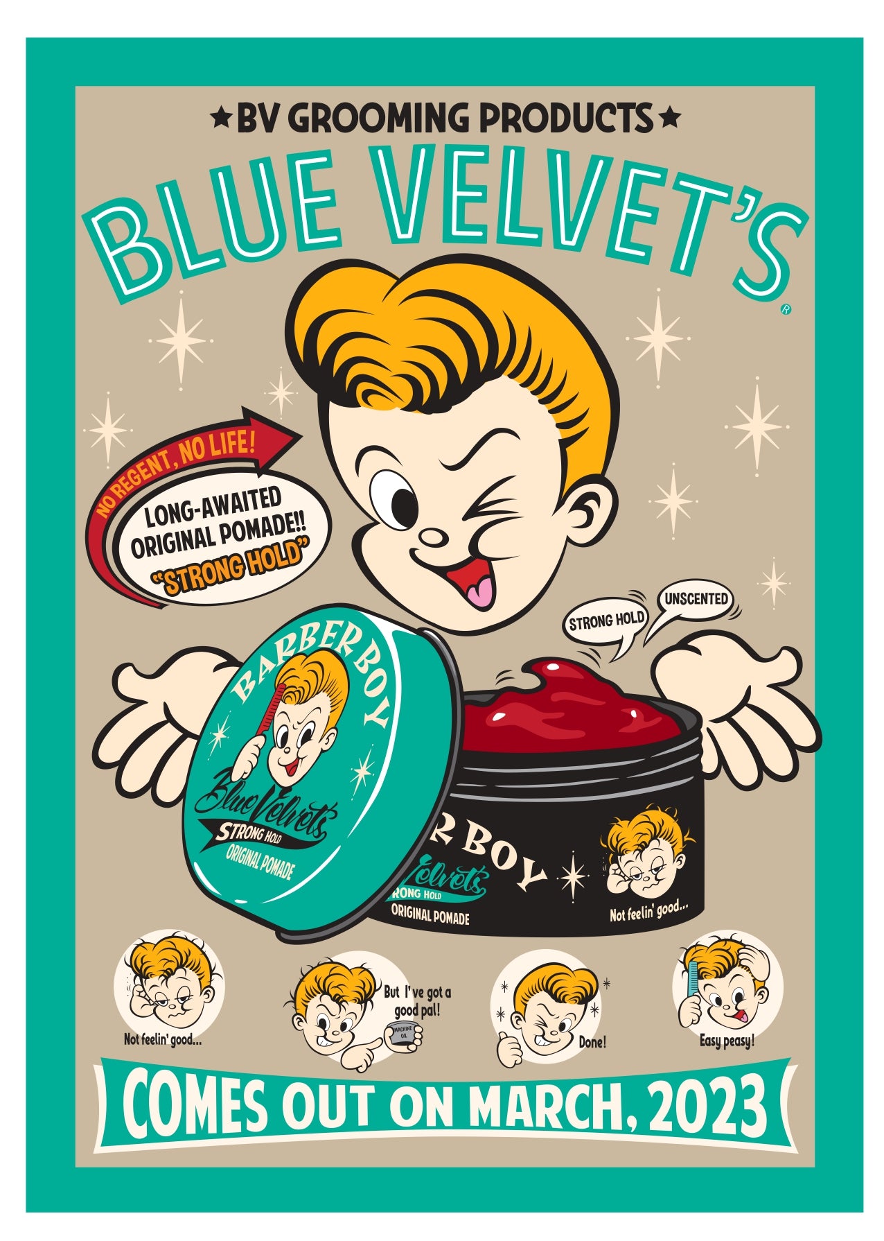 ブルーベルベッツ ジェル　ブロッシュ ポマード BV オリジナルポマード BV ORIGINAL POMADE – THE POMADES
